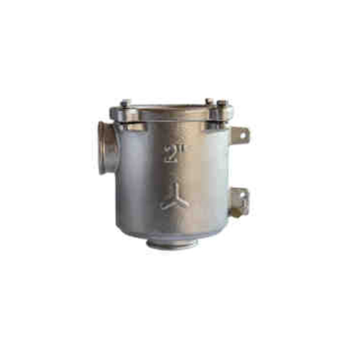 bronze-bracket-mounted-water-strainer-venezia-with-clear-lid