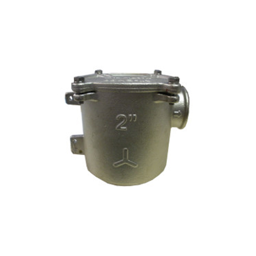 bronze-bracket-mounted-water-strainer-venezia-with-full-metal-cap